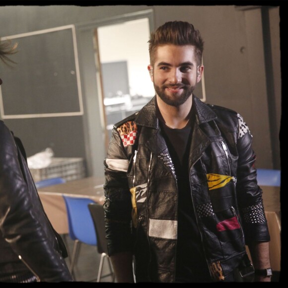 Exclusif - Kendji Girac lors du Coup d' envoi d' Ensemble, sa nouvelle tournée, au Zénith d' Orléans, le 5 mars 2016. © Alain Guizard / Bestimage