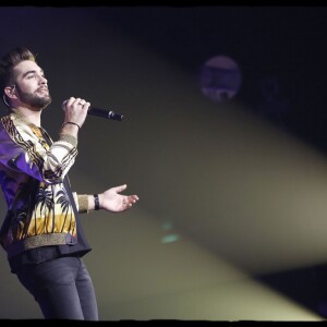 Exclusif - Kendji Girac lors du Coup d' envoi d' Ensemble, sa nouvelle tournée, au Zénith d' Orléans, le 5 mars 2016. © Alain Guizard / Bestimage