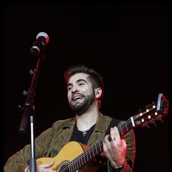 Exclusif - Kendji Girac lors du Coup d' envoi d' Ensemble, sa nouvelle tournée, au Zénith d' Orléans, le 5 mars 2016. © Alain Guizard / Bestimage