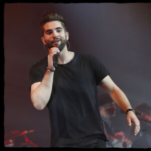 Exclusif - Kendji Girac lors du Coup d' envoi d' Ensemble, la nouvelle tournée de Kendji, au Zénith d' Orléans, le 5 mars 2016. © Alain Guizard / Bestimage