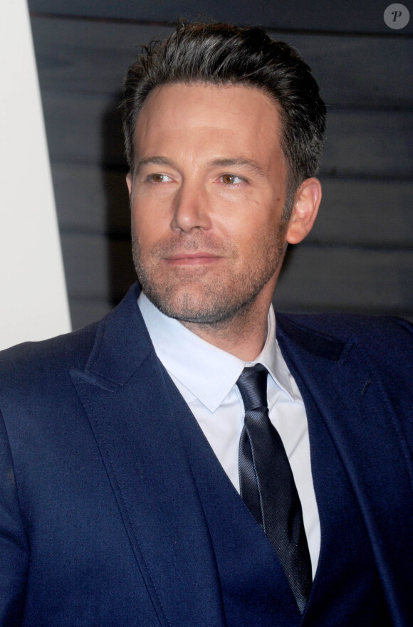 Ben Affleck à la soirée "Vanity Fair Oscar Party" après la 88ème cérémonie des Oscars à Hollywood, le 28 février 2016.