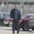 Exclusif - Ben Affleck arrive aux studios de tournage de Santa Monica le 4 Mars 2016.