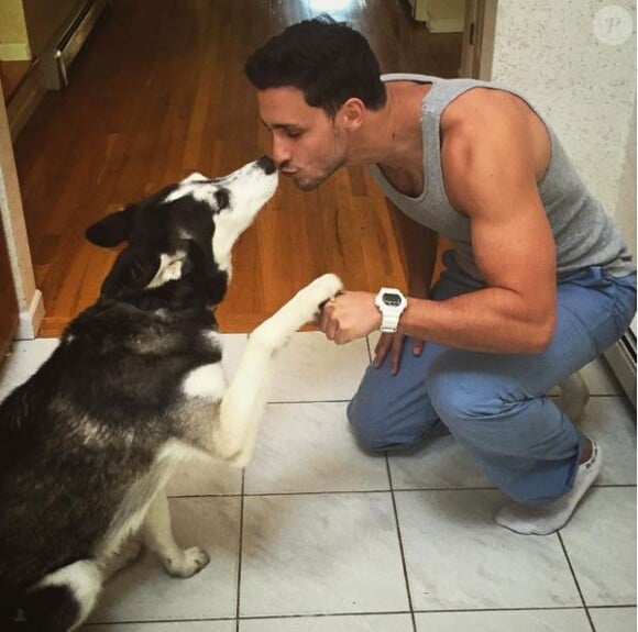 Dr Mike et son husky, sur Instagram. Février 2016