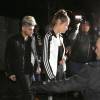 Gigi Hadid et son compagnon Zayn Malik arrivent au club Nice Guy à Los Angeles le 2 février 2016. © CPA / Bestimage