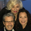 Charles Shaughnessy retrouve l'inoubliable Nounou d'Enfer, Fran Drescher, pour l'anniversaire de son ancienne belle-mère à l'écran, Renee Taylor. Photo publiée sur Facebook, le 20 mars.