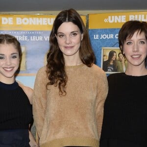 Alice Isaaz, Camille Rutherford et Sara Giraudeau enceinte - Avant-première du film "Rosalie Blum" au cinéma UGC Ciné Cité des Halles à Paris, le 22 mars 2016. © Coadic Guirec/Bestimage22/03/2016 - Paris