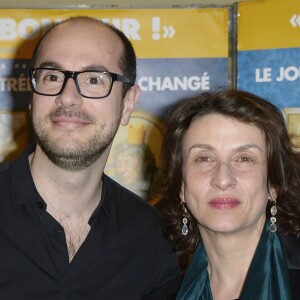 Kyan Khojandi et Noémie Lvovsky - Avant-première du film "Rosalie Blum" au cinéma UGC Ciné Cité des Halles à Paris, le 22 mars 2016. © Coadic Guirec/Bestimage