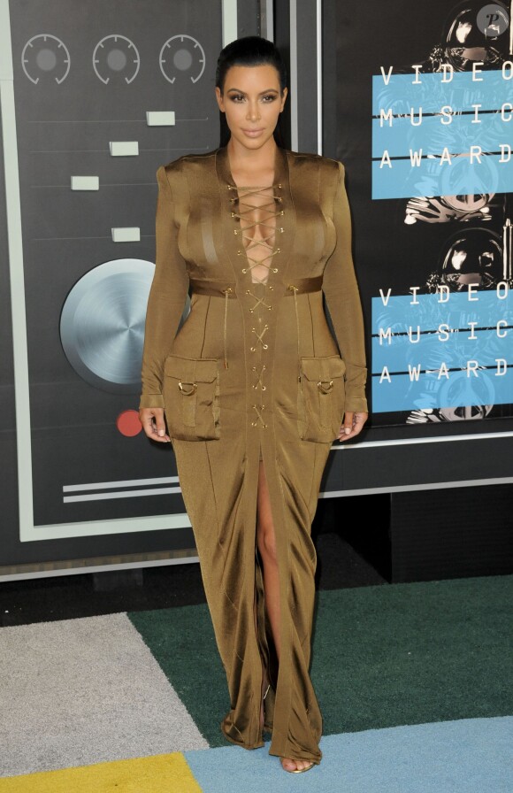 Kim Kardashian à la Soirée des MTV Video Music Awards à Los Angeles le 30 aout 2015