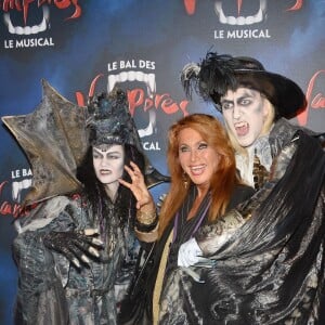 Julie Pietri à la Générale de la comédie musicale "Le Bal des Vampires" au Théâtre Mogador à Paris, le 16 octobre 2014.