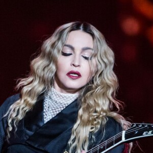 Concert de Madonna à l'AccorHotels Arena (Bercy) à Paris, le 9 décembre 2015.