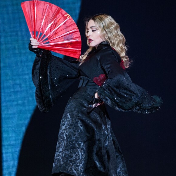 Concert de Madonna à l'AccorHotels Arena (Bercy) à Paris, le 9 décembre 2015.