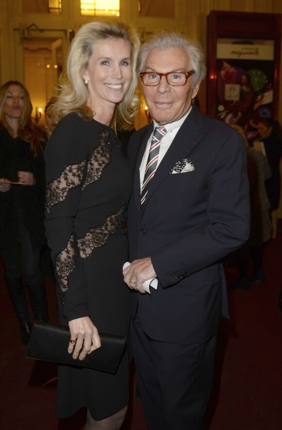 Jean-Daniel Lorieux et sa femme Laura Restelli-Brizard - Gala d'Enfance Majuscule donné au profit de l'enfance maltraitée à la Salle Gaveau à Paris, le 24 mars 2016. © Guirec Coadic/Bestimage