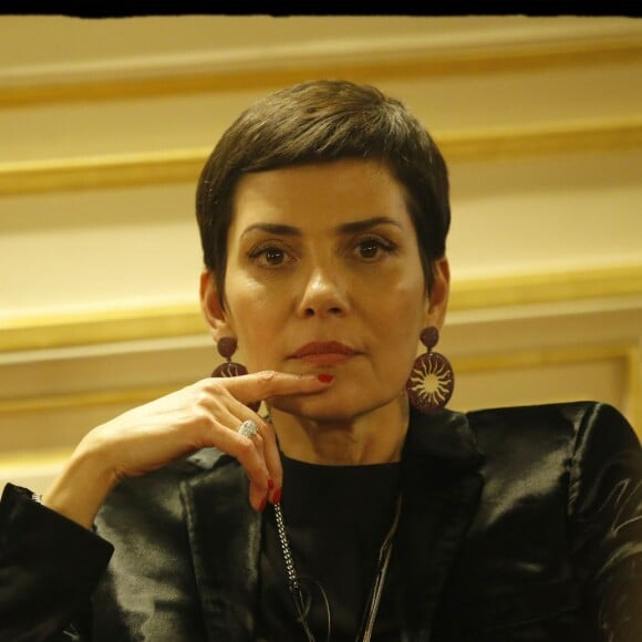 Exclusif - Cristina Cordula - Débat de personnalités organisé dans le cadre de la Journée de la Femme par Rachida Dati à la Mairie du VIIème arrondissement à Paris. Le 8 mars 2016 © Alain Guizard / Bestimage