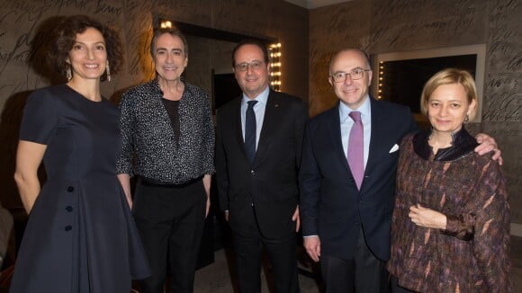 Alain Chamfort ému : Entouré de ses 4 enfants et du président François Hollande