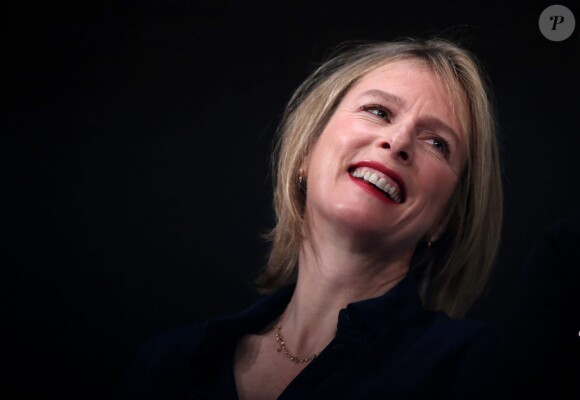 Karin Viard (membre du jury) lors de la cérémonie de clôture et palmarès du 19e Festival International du film de Comédie de l'Alpe d'Huez, le 16 janvier 2016.© Dominique Jacovides/Bestimage