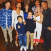 Le rappeur T.I., sa femme Tameka enceinte, et les six enfants de leur famille recomposée. Photo publiée sur Instagram au mois de mars 2016.