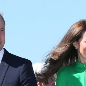 Le prince William et Kate Middleton à l'Arboretum National à Canberra en Australie, le 24 avril 2014.