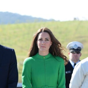 Le prince William et Kate Middleton à l'Arboretum National à Canberra en Australie, le 24 avril 2014.