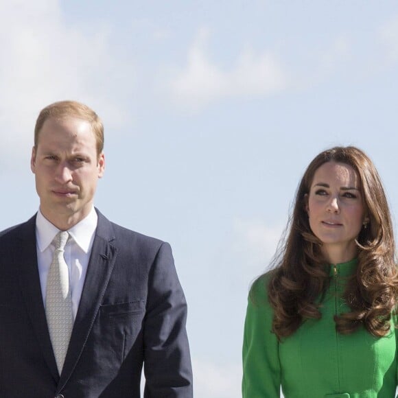 Le prince William et Kate Middleton à l'Arboretum National à Canberra en Australie, le 24 avril 2014.