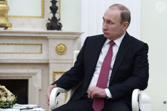 L'émir du Qatar Tamim ben Hamad Al Thani a rencontré Vladimir Poutine au Kremlin à Moscou. Le 18 janvier 2016
