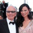 Rupert Murdoch et Wendi Murdoch à Cannes le 16 mai 2011.