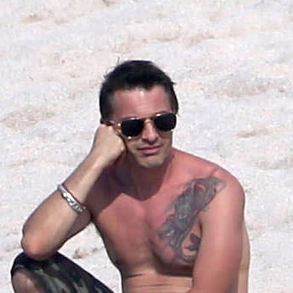 Exclusif - Halle Berry et Olivier Martinez en vacances avec leur fils Maceo et Nahla (fille de Halle Berry et Gabriel Aubry) sur une plage au Mexique. Le 22 mars 2016