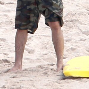 Exclusif - Halle Berry et Olivier Martinez en vacances avec leur fils Maceo et Nahla (fille de Halle Berry et Gabriel Aubry) sur une plage au Mexique. Le 22 mars 2016