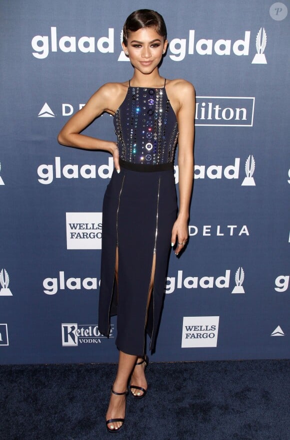 Zendaya Coleman - 27e "Annual GLAAD Media Awards" à Beverly Hills le 2 Avril 2016.