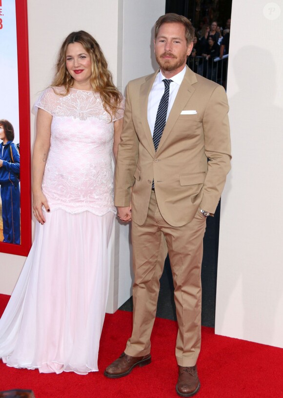 Drew Barrymore et Will Kopelman lors de la première du film "Blended" à Hollywood, le 21 mai 2014.