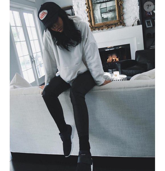 Photo : Photo de Kylie Jenner en maillot Louis Vuitton publiée le 17 avril  2016. - Purepeople