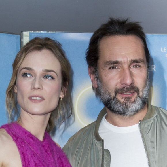 Diane Kruger et Gilles Lellouche - Avant-première du film "Sky" au cinéma UGC Les Halles à Paris, le 5 avril 2016. © Olivier Borde/Bestimage