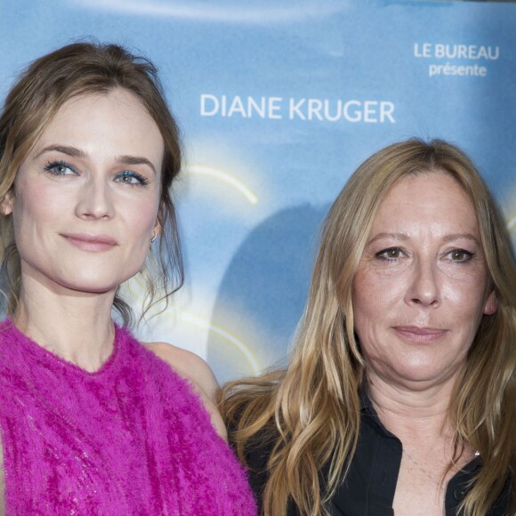 Diane Kruger et Fabienne Berthaud - Avant-première du film "Sky" au cinéma UGC Les Halles à Paris, le 5 avril 2016. © Olivier Borde/Bestimage