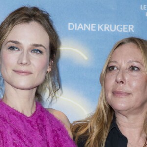 Diane Kruger et Fabienne Berthaud - Avant-première du film "Sky" au cinéma UGC Les Halles à Paris, le 5 avril 2016. © Olivier Borde/Bestimage