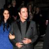 John Travolta et sa fille Ella quittent l'hôtel Corinthia à Londres, le 26 juin 2013.