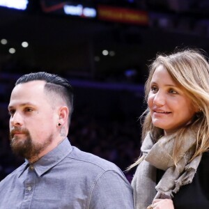 Cameron Diaz et Benji Madden le 27 janvier 2015