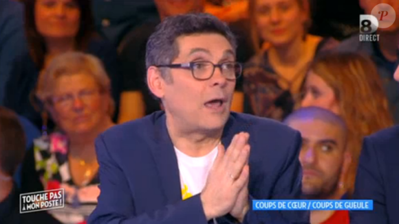 Thierry Moreau dans Touche pas à mon poste sur D8, le lundi 4 avril 2016.