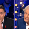 Yann Moix et Patrick Sébastien dans On n'est pas couché sur France 2, le samedi 2 avril 2016.