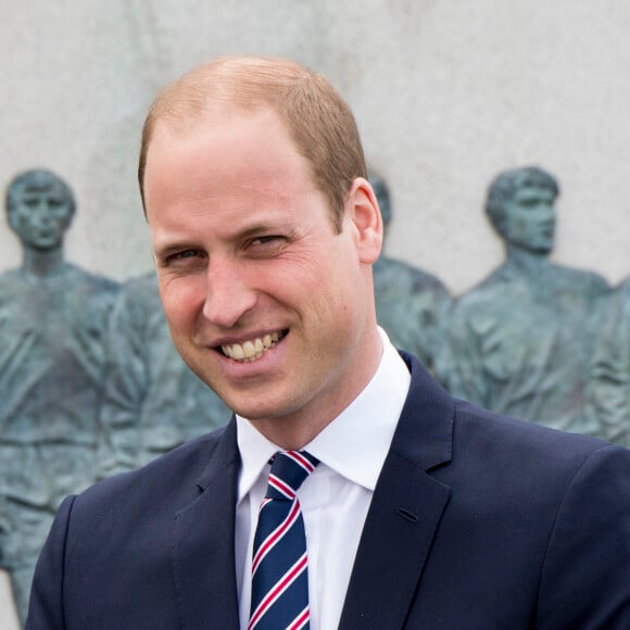 Le prince William fêtait le 6 avril 2016 ses 10 ans passés à la présidence de la Football Association (FA) à l'occasion d'un déjeuner organisé à Wembley, à Londres.