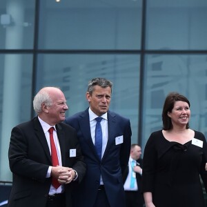 Le prince William fêtait le 6 avril 2016 ses 10 ans passés à la présidence de la Football Association (FA) à l'occasion d'un déjeuner organisé à Wembley, à Londres.