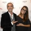 Exclusif - Nikos Aliagas et Karine Ferri lors de la soirée organisée par "Iluxe Saint-Barthélémy" à l'occasion du lancement du concept-store éphémère Condensed à la Galerie Joseph Turenne à Paris, le 7 octobre 2014