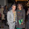 Andy Cohen et Gayle King arrivent au Diamond Horseshoe pour assister à la soirée de sortie du livre "NAOMI" par Naomi Campbell. New York, le 7 avril 2016.