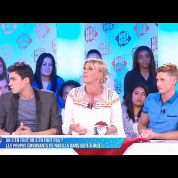 Amélie Neten, Benoît Dubois et Martial donnent leur avis sur l'interview de Nabilla Benattia dans Sept à Huit, le 11 avril 2016, sur NRJ12