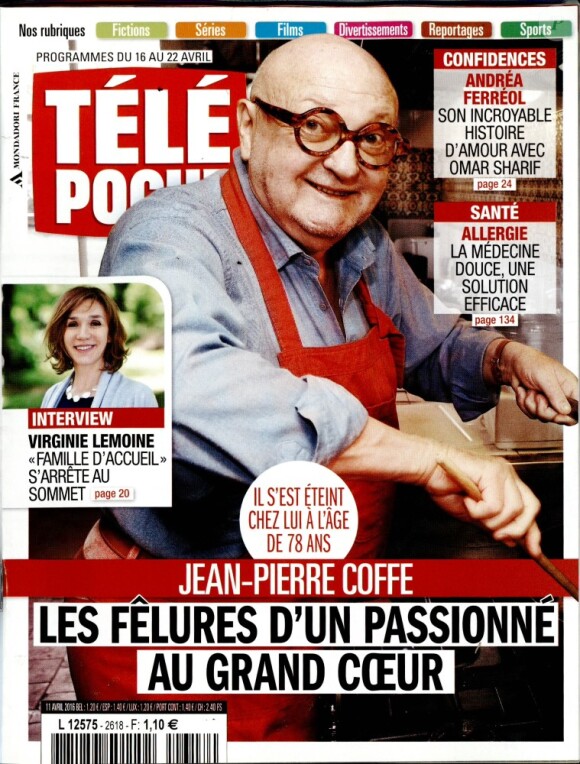 Magazine Télé Poche en kiosques le 4 avril 2016.