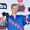Justin Bieber lors de la cérémonie des iHeartRadio Music Awards à Los Angeles, le 3 avri 2016