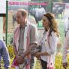Kate Middleton et le prince William, duchesse et duc de Cambridge, ont fait un safari dans le parc Kazirangza dans l'Etat d'Assam, le 13 avril 2016, au quatrième jour de leur tournée officielle en Inde. © Stephen Lock / Zuma Press / Bestimage 
