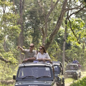 Kate Middleton et le prince William, duchesse et duc de Cambridge, ont fait un safari dans le parc Kazirangza dans l'Etat d'Assam, le 13 avril 2016, et ont rencontré des rangers pour évoquer la lutte contre le braconnage, au quatrième jour de leur tournée officielle en Inde. Les trente dernières minutes du safari se sont déroulées sans les médias et Catherine a pu s'adonner à sa passion pour la photographie.