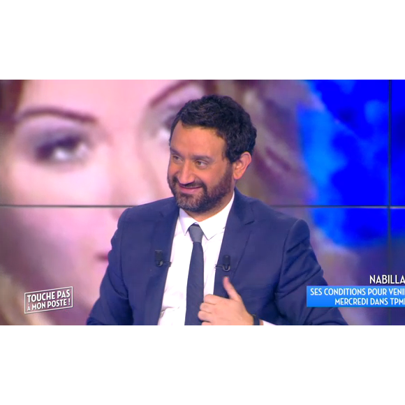 Débat sur les exigences de Nabilla pour venir sur le plateau de "Touche pas à mon poste" (D8), le 14 avril 2016.
