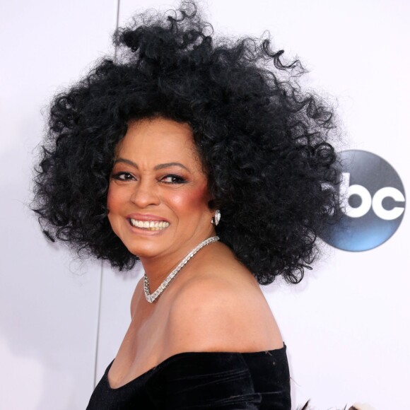 Diana Ross à la cérémonie des "American Music Awards" à Los Angeles le 23 novembre 2014 