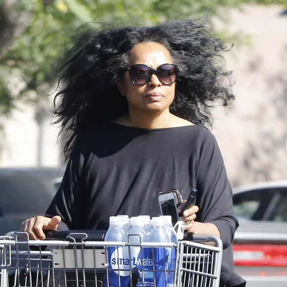 Diana Ross à West Hollywood le 12 avril 2016