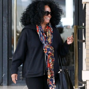 Diana Ross à Los Angeles le 23 avril 2015